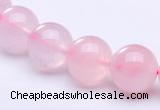 CRQ17 15.5 inches 12mm round natural rose quartz beads Wholesale