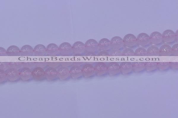 CRQ204 15.5 inches 12mm round Mozambique rose quartz beads