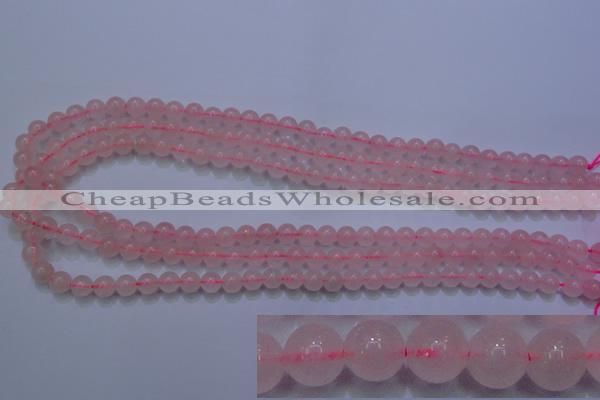 CRQ251 15.5 inches 6mm round rose quartz beads Wholesale