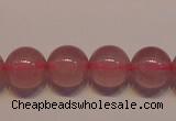 CRQ461 15.5 inche 6mm round AA grade Madagascar rose quartz beads