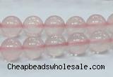 CRQ52 15.5 inches 10mm round natural rose quartz beads wholesale