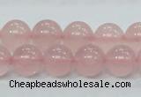 CRQ53 15.5 inches 12mm round natural rose quartz beads wholesale