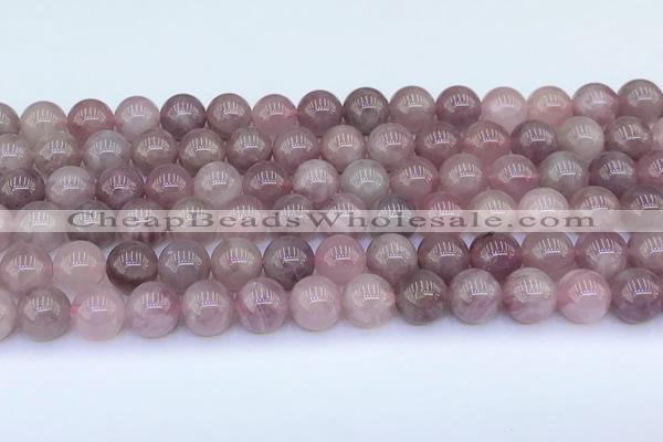 CRQ781 15.5 inches 8mm round Madagascar rose quartz beads