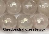 CRQ867 15 inches 10mm faceted round AB-color rose quartz beads