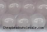 CRQ887 15 inches 8mm round rose quartz beads, 2mm hole