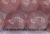 CRQ894 15 inches 12mm round Madagascar rose quartz beads