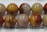 CRS05 15.5 inches 14mm round rainbow stone beads wholesale