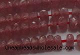 CRZ1101 15.5 inches 3*5mm faceted rondelle AAA+ grade ruby beads