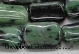 CRZ18 15.5 inches 18*25mm rectangle ruby zoisite gemstone beads