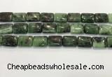 CRZ794 15.5 inches 15*20mm rectangle ruby zoisite gemstone beads