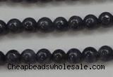 CRZ821 15.5 inches 4mm round natural sapphire gemstone beads