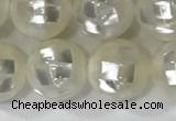 CSB4010 15.5 inches 10mm ball abalone shell beads wholesale