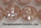 CSB4032 15.5 inches 14mm ball abalone shell beads wholesale