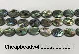 CSB4131 15.5 inches 15*20mm oval abalone shell beads wholesale