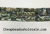 CSB4145 15.5 inches 12*12mm square abalone shell beads wholesale