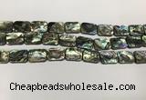 CSB4154 15.5 inches 12*16mm rectangle abalone shell beads wholesale