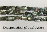 CSB4155 15.5 inches 13*18mm rectangle abalone shell beads wholesale