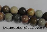 CSE5203 15.5 inches 10mm round sea sediment jasper beads wholesale