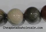 CSE5208 15.5 inches 20mm round sea sediment jasper beads wholesale