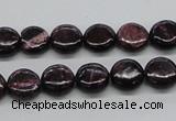 CSG55 15.5 inches 10mm flat round long spar gemstone beads wholesale