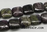 CSG58 15.5 inches 10*10mm square long spar gemstone beads wholesale