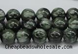 CSH03 15.5 inches 10mm round natural seraphinite gemstone beads