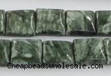 CSH11 15.5 inches 14*14mm square natural seraphinite beads