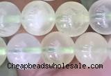 CSJ320 15.5 inches 8mm round serpentine new jade beads