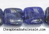 CSO06 15.5 inches 8mm square A grade sodalite beads wholesale