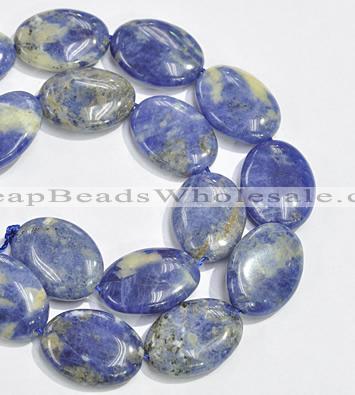 CSO11 15.5 inches 13*18mm oval A grade sodalite beads wholesale