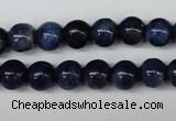 CSO401 15.5 inches 6mm round dyed sodalite gemstone beads