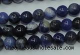 CSO60 15.5 inches 4mm round sodalite gemstone beads wholesale