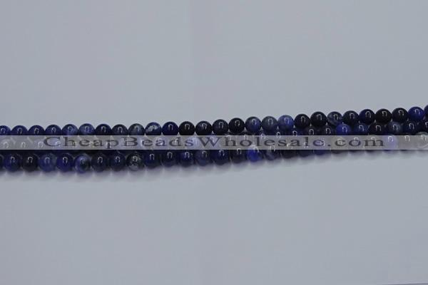 CSO610 15.5 inches 4mm round sodalite gemstone beads wholesale