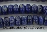 CSO652 15.5 inches 5*8mm rondelle sodalite gemstone beads