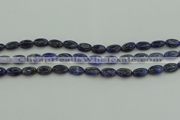 CSO678 15.5 inches 8*12mm oval sodalite gemstone beads