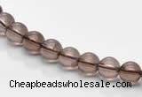 CSQ11 6mm round A grade natural smoky quartz beads Wholesale