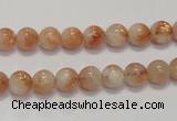 CSS15 15.5 inches 6mm round natural sunstone beads wholesale