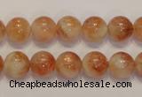 CSS17 15.5 inches 10mm round natural sunstone beads wholesale