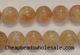 CSS18 15.5 inches 12mm round natural sunstone beads wholesale