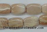 CSS211 15.5 inches 13*18mm rectangle natural sunstone beads