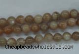 CSS241 15.5 inches 6mm round natural sunstone beads