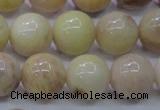 CSS605 15.5 inches 14mm round yellow sunstone gemstone beads