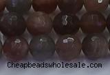 CSS643 15.5 inches 10mm faceted round sunstone gemstone beads