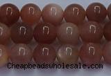 CSS662 15.5 inches 8mm round sunstone gemstone beads wholesale