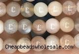 CSS690 15.5 inches 4mm round sunstone beads wholesale