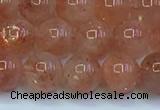 CSS714 15.5 inches 7mm round natural golden sunstone beads