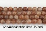 CSS756 15.5 inches 12mm round golden sunstone beads wholesale