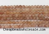 CSS761 15.5 inches 6mm round golden sunstone beads wholesale