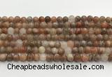 CSS775 15.5 inches 6mm round sunstone gemstone beads wholesale