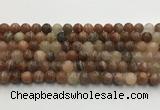 CSS776 15.5 inches 8mm round sunstone gemstone beads wholesale